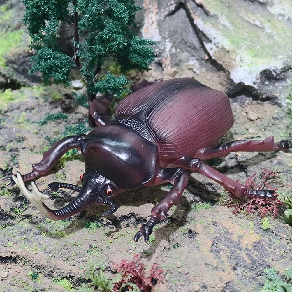 JOKFEICE Animal Figures Realistic Plastic Unicorn Beetle Animal Action Model Science Project, Learning Educational Toys, Birthday Gift, Cake Topper