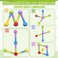 HYES Balance Beams Stepping Stones for Kids 3-5, Obstacle Courses Toys