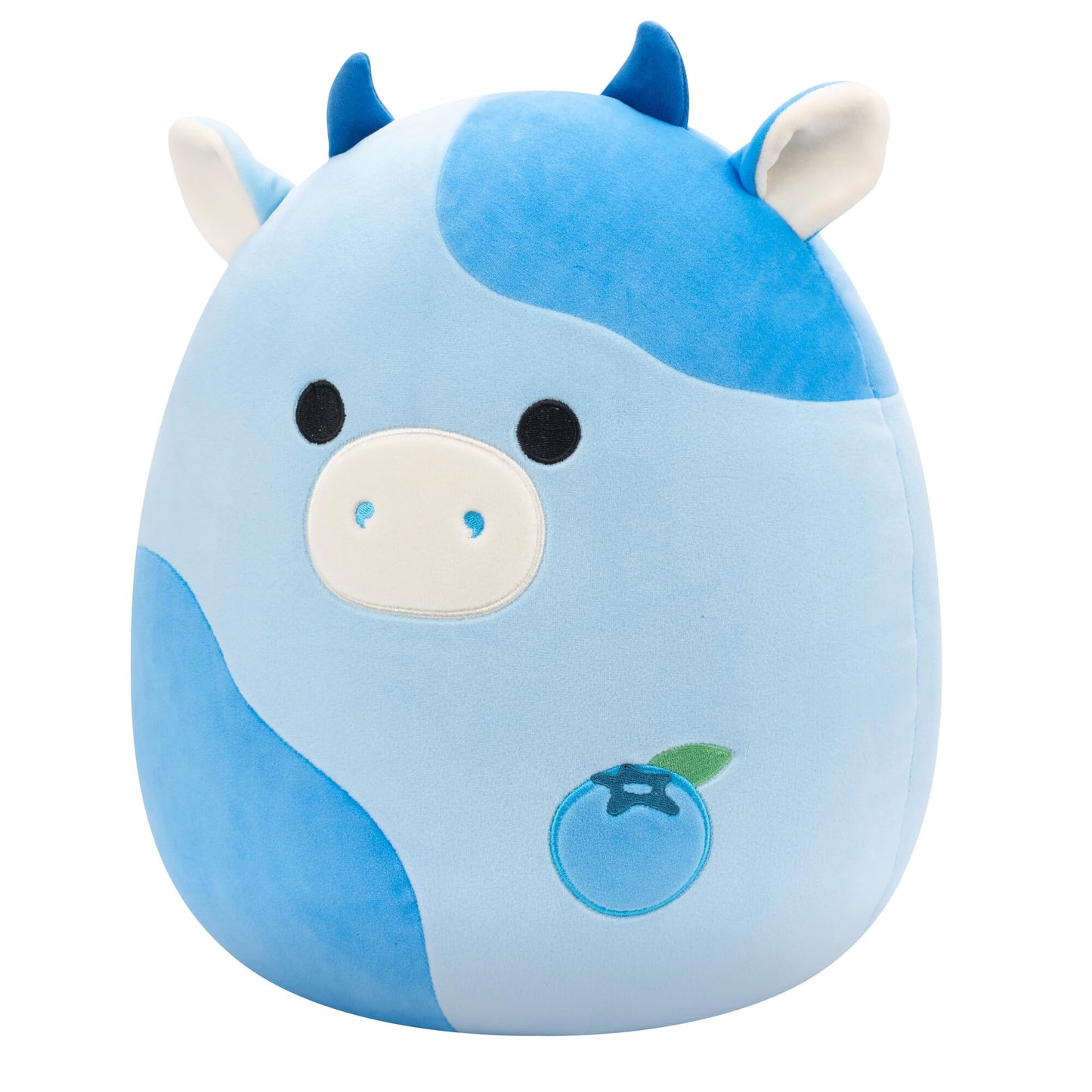 Squishmallows Rutanya 12 Inch Blueberry Cow Plush - Original Squishy Stuffed Animal Toy, Soft Marshmallow Pillow Pal, Collectible Squad Member