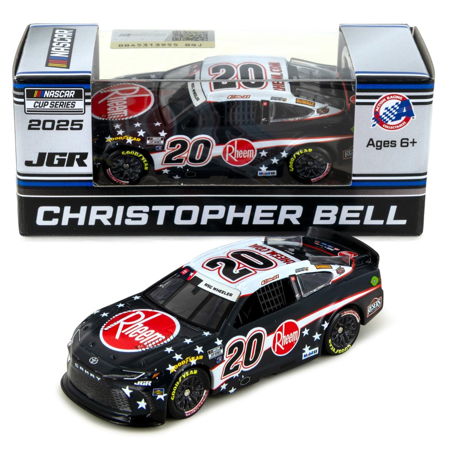 Christopher Bell 2025 Rhm Salutes ARC Diecast Car 1:64 Scale