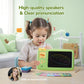 ZONSTVYS Talking Flash Cards for Toddlers: 2-in-1 LCD Writing Tablet, Green