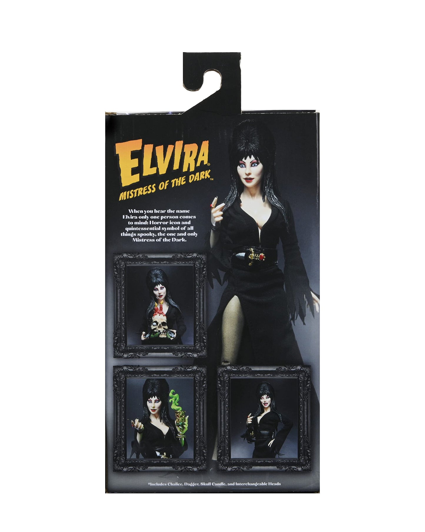 NECA Elvira- 8” Clothed Figure - Elvira