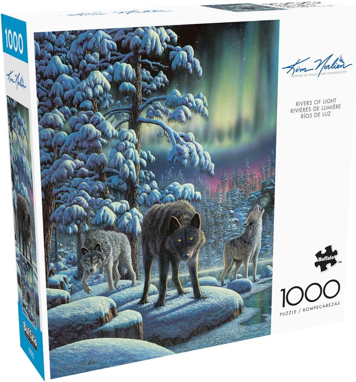 Buffalo Games - Rivers of Light - 1000 Piece Jigsaw Puzzle for Adults