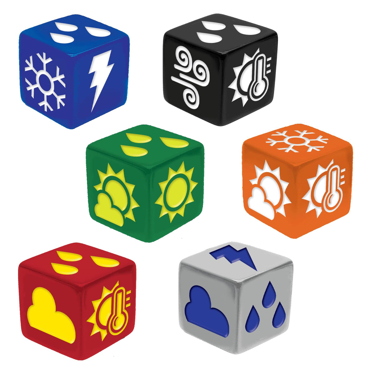 Weather Dice by Steve Jackson Games, Dice