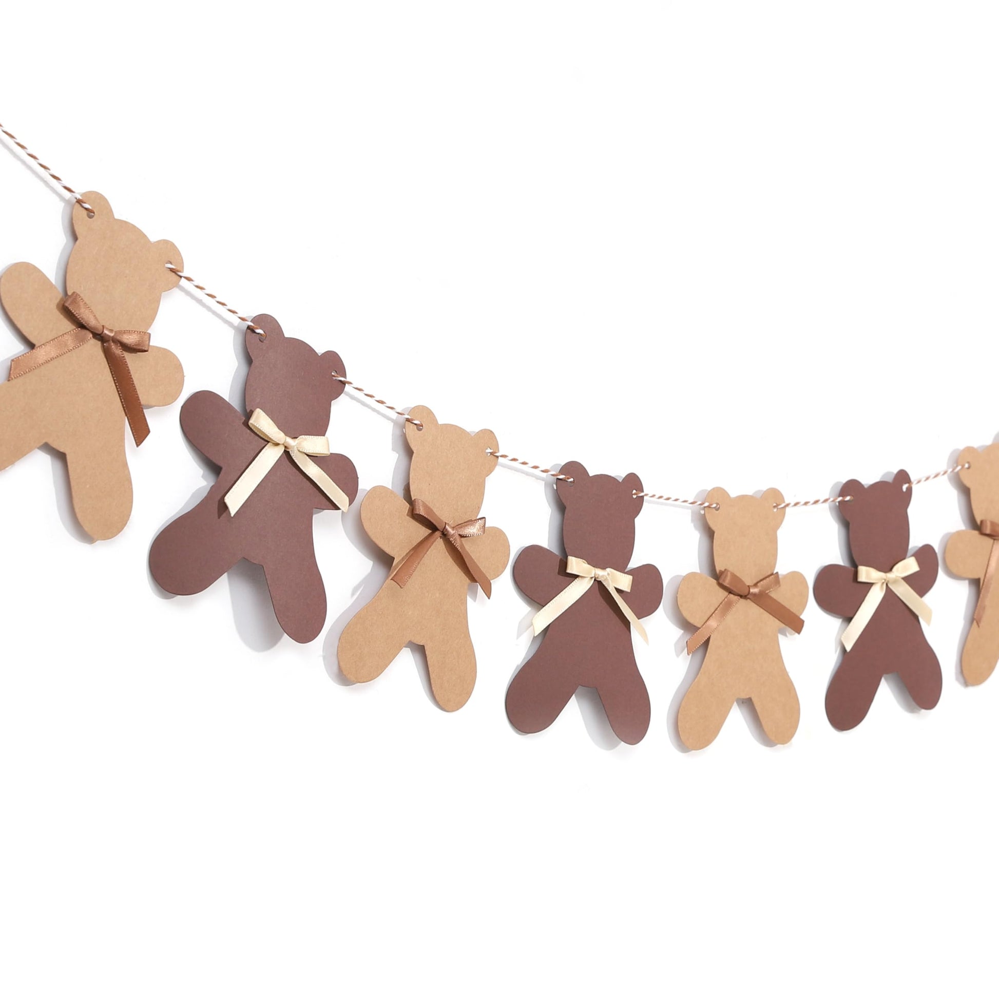 We Can Bearly Wait Teddy Bear Garland -Teddy Bear Birthday or Gender Reveal Banner, We Can Bearly Wait Baby Shower Decorations