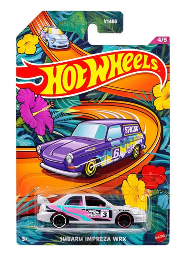 Hot Wheels Subaru Impreza WRX Art Card