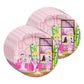 Girls Spa Party Supplies - Sleepover Kit for 16 | Tableware Set Includes Plates, Napkins and Cups