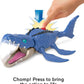 Fisher-Price Imaginext Jurassic World Dinosaur Toy Camp Cretaceous Mosasaurus & Kenji Figure Set for Pretend Play Kids Ages 3+ Years