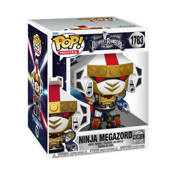 Funko Pop! Super: Mighty Morphin Power Rangers: The Movie - Ninja Megazord - Metallic - Power Rangers Movie - Collectable Vinyl Figure - Gift Idea