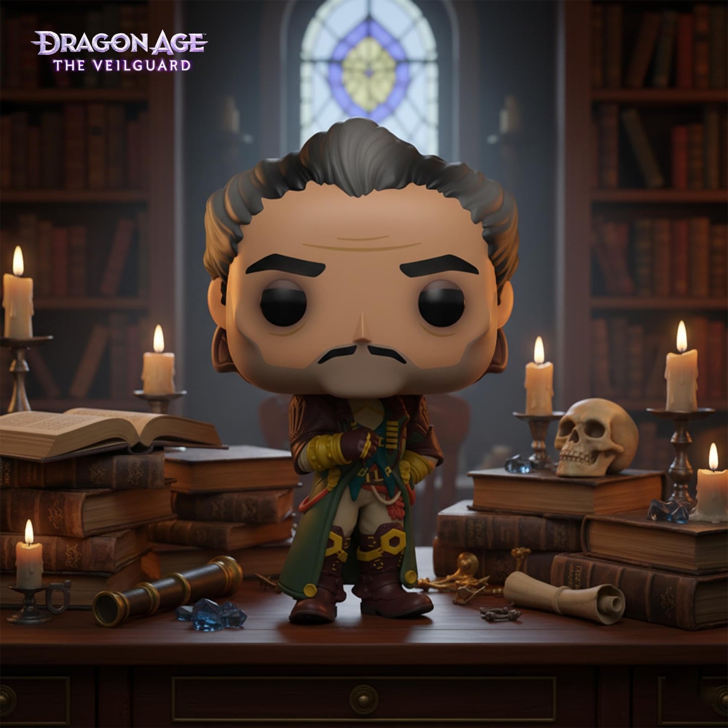 Funko Pop! Games: Dragon Age: The Veilguard - Emmrich Volkarin - Collectable Vinyl Figure - Gift Idea - Official Merchandise - Toys for Kids & Adults