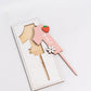 CIEQR Strawberry One Cake Topper