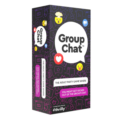Group Chat Hilarious Text Message Party Game for Adults, Build Group Text Threads with 400 Cards & Voting Tokens, Fun Party Game for Adult Game