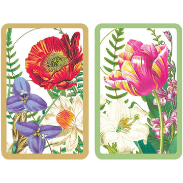 Caspari La Dolce Vita Bridge Playing Cards - Standard Index, 2 Deck Set (PC153)