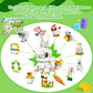 Sakiway 12 pcs Easter Egg Fillers Building Kits,Easter Bricks Toy Gift Easter Egg Fillers, Teen Easter Basket Stuffers for Boys Girls, Prefilled