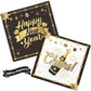 48Pcs New Years Eve Party Supplies 2026 New Years Napkins New Year Eve Decorations Happy New Year Decorations 2026 Tableware Set