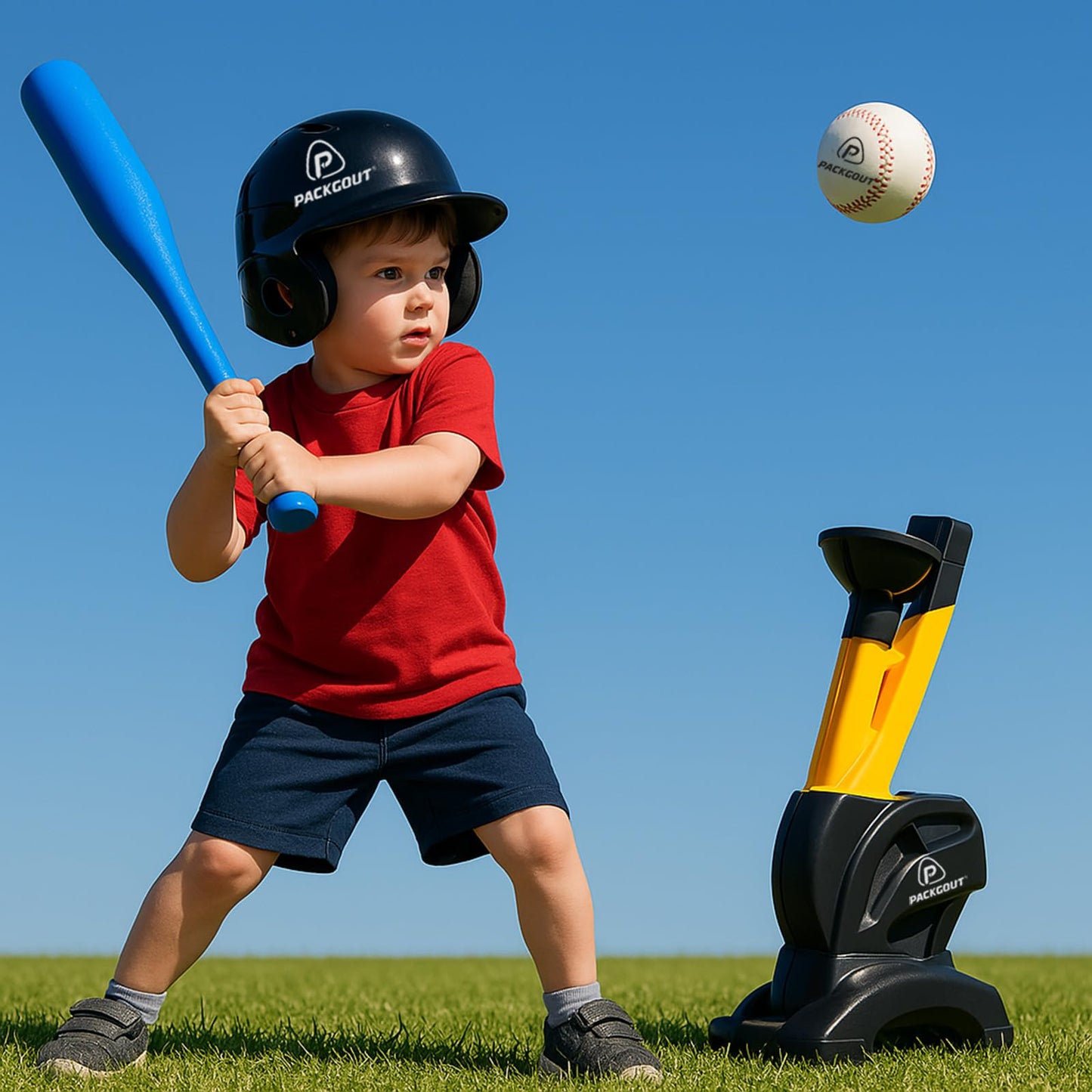 PACKGOUT Soft Foam Baseballs Foam Baseballs for Kids Teenager Players Training Balls - Practice & Replacement Balls 12 Pcs