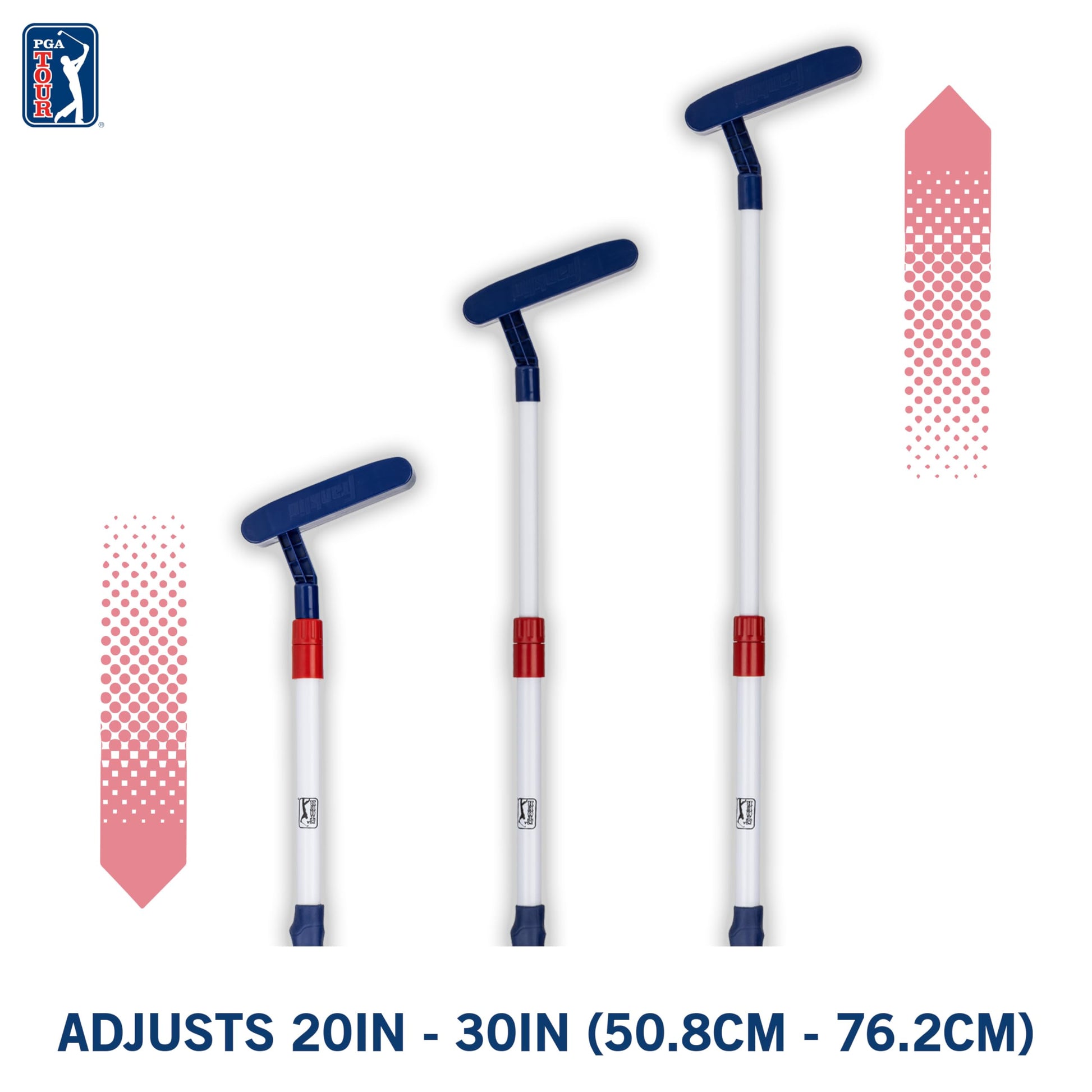 Franklin Sports PGA Tour Kids Putt N' Stick Mini Golf Set