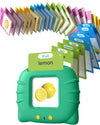 Airbition Talking Flash Cards for Toddlers 1 2 3 4 Year Olds, Green