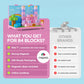 Magnetic Building Blocks for Kids with Magnetic Storage Board - Princess Castle Magnet Cubes Toy Building Set - Gift-Ready 84-Piece Pixy Stacking STEM