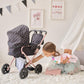 Olivia's Little World Pin Up Foldable Baby Doll Stroller, Classic Style