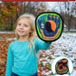 Qrooper Toss and Catch Game with Soft Balls & Sticky Baseball Gloves, Green