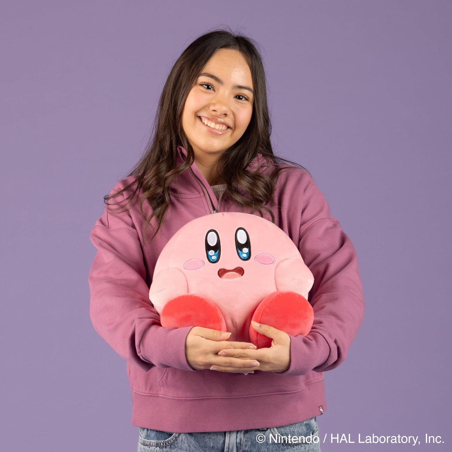 Club Mocchi-Mocchi- Kirby Dream Buffet Plush - 15-Inch Super Soft Squishy Kirby Plushie - Officially Licensed Collectible - Gamer Gifts and Gaming