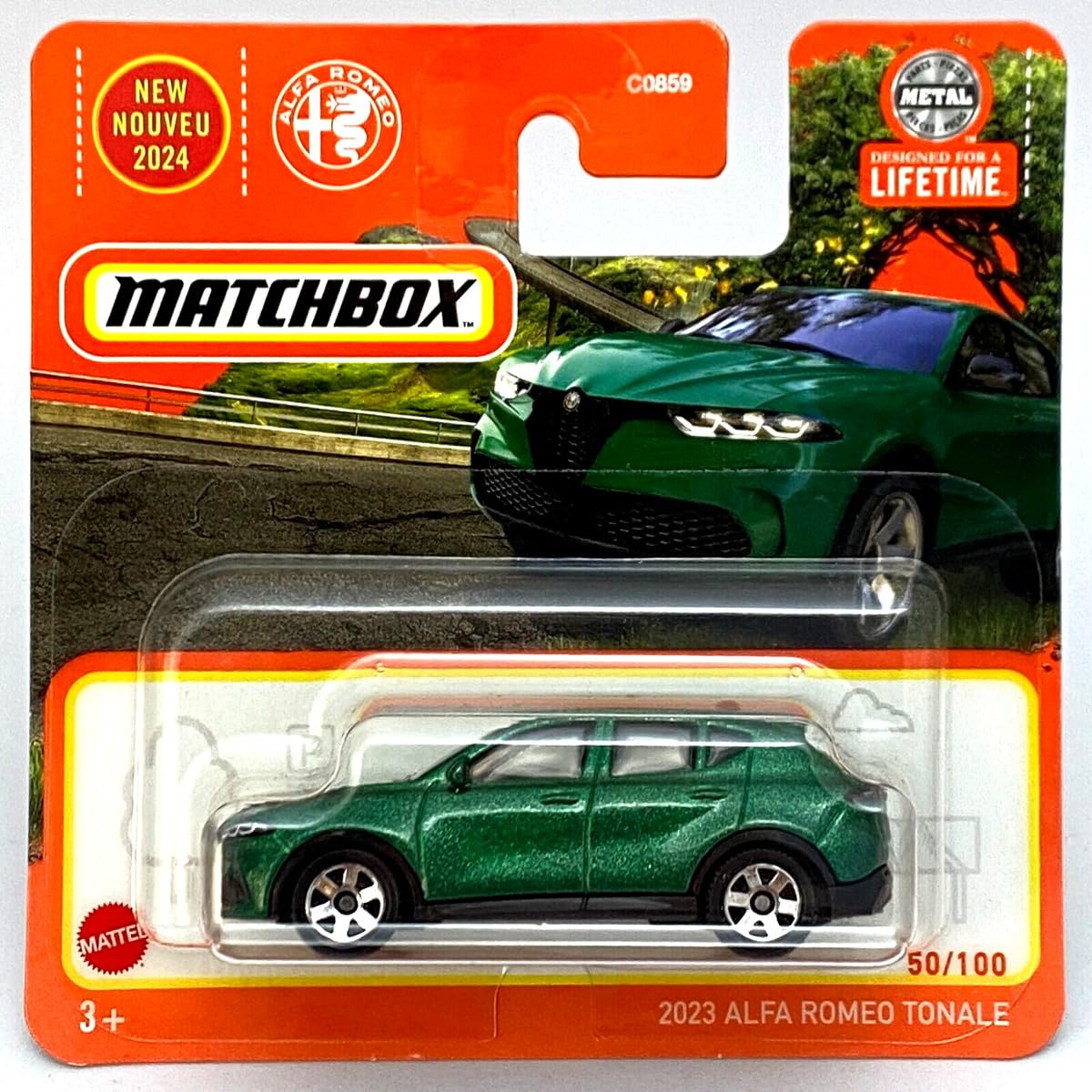 Matchbox 2024-2023 Alfa Romeo Tonale [Verde Fangio Metallic] Green 50/100