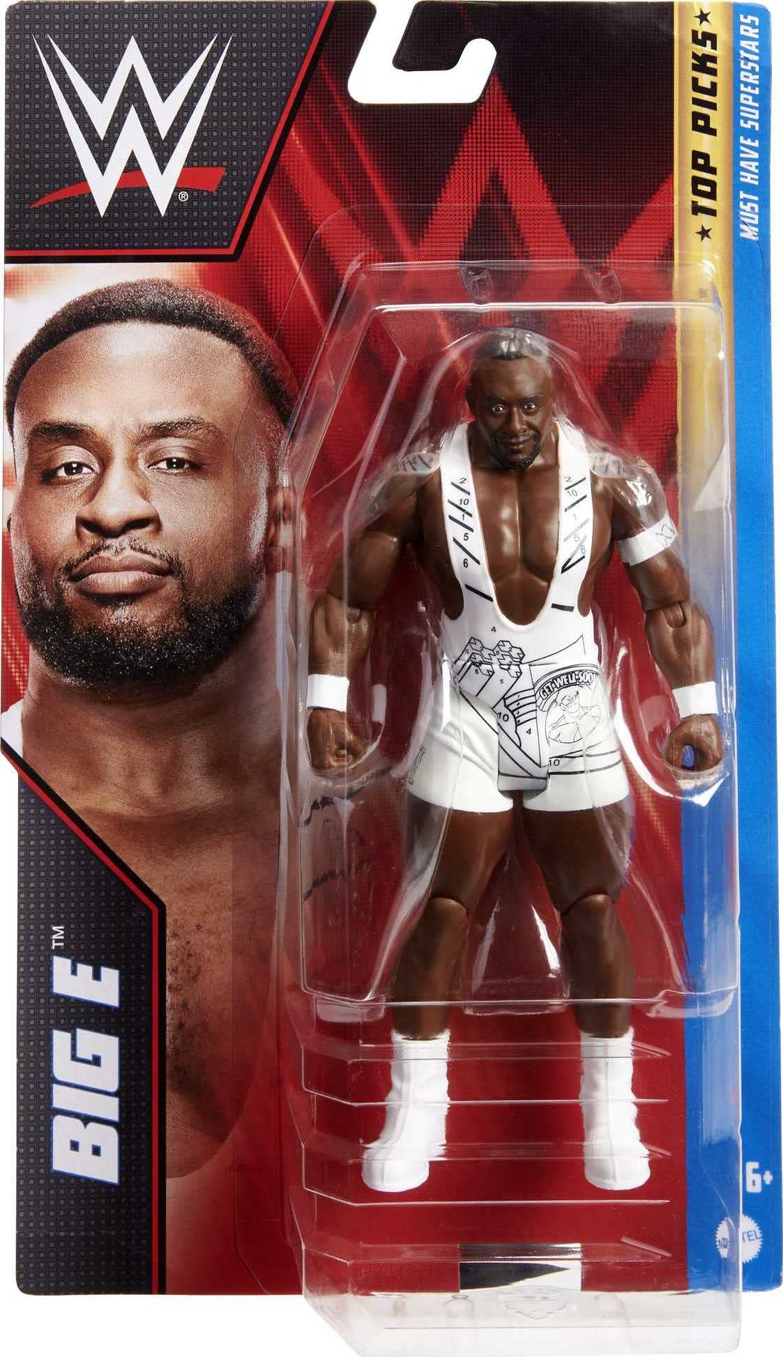 Mattel Top Picks Big E Action Figures, 6-inch Posable Collectible & Gift for Ages 6 Years Old & Up
