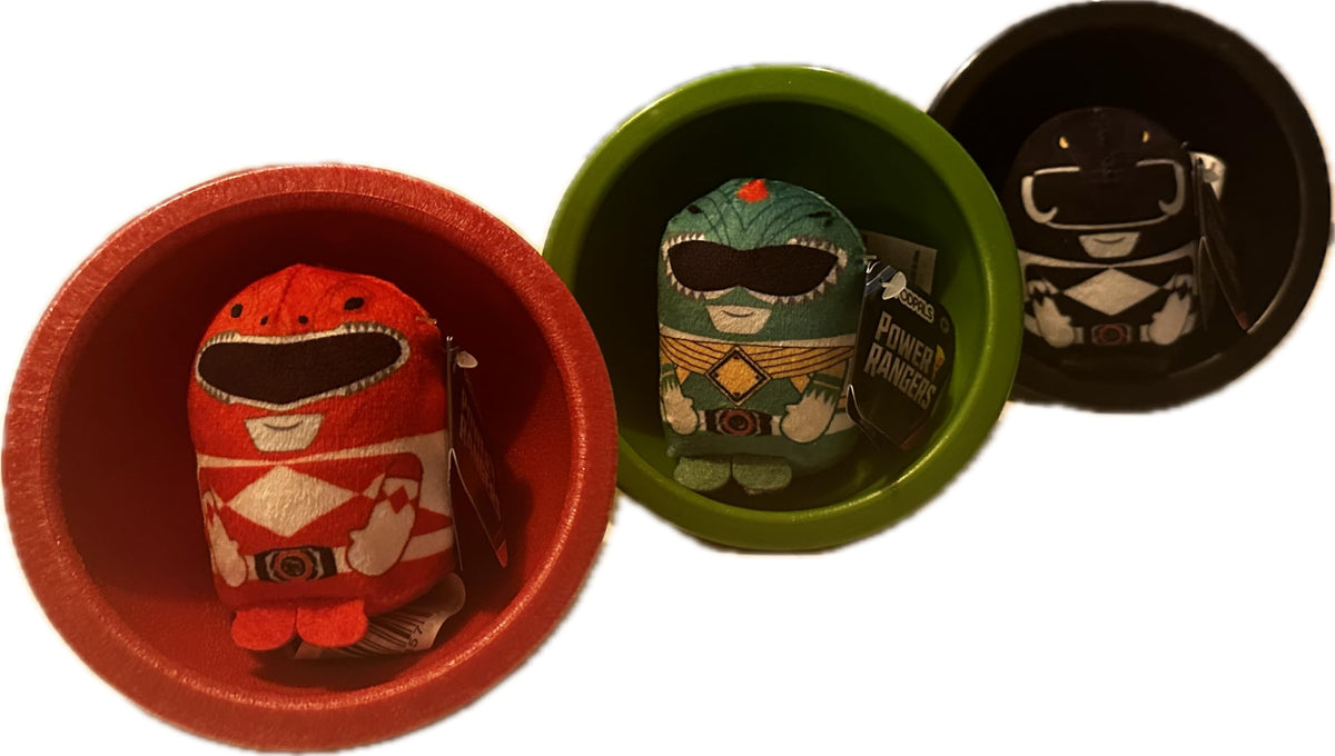 Just Play Red Mighty Morphin Power Ranger Mini 3"" Collect All of Them Today