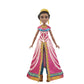 Disney Princess Aladdin Glamorous Jasmine Deluxe Fashion Doll with Gown, Shoes, & Accessories, Inspired by Disney's Live-Action Movie, Toy for Kids &