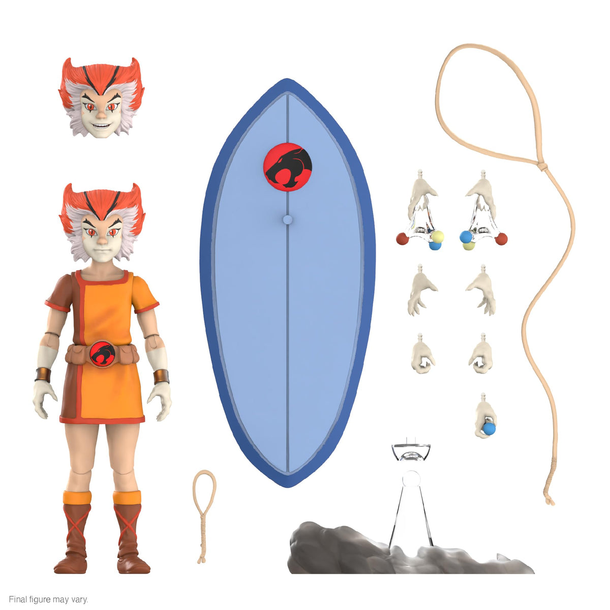 Super7 ULTIMATES! Thundercats WilyKat - 7" Thundercats Action Figure with Accessories Classic Cartoon Collectibles and Retro Toys