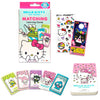 Hello Kitty Educational Memory Card Game Set - Matching Flash Cards with Stickers | Learning Toys for Kids