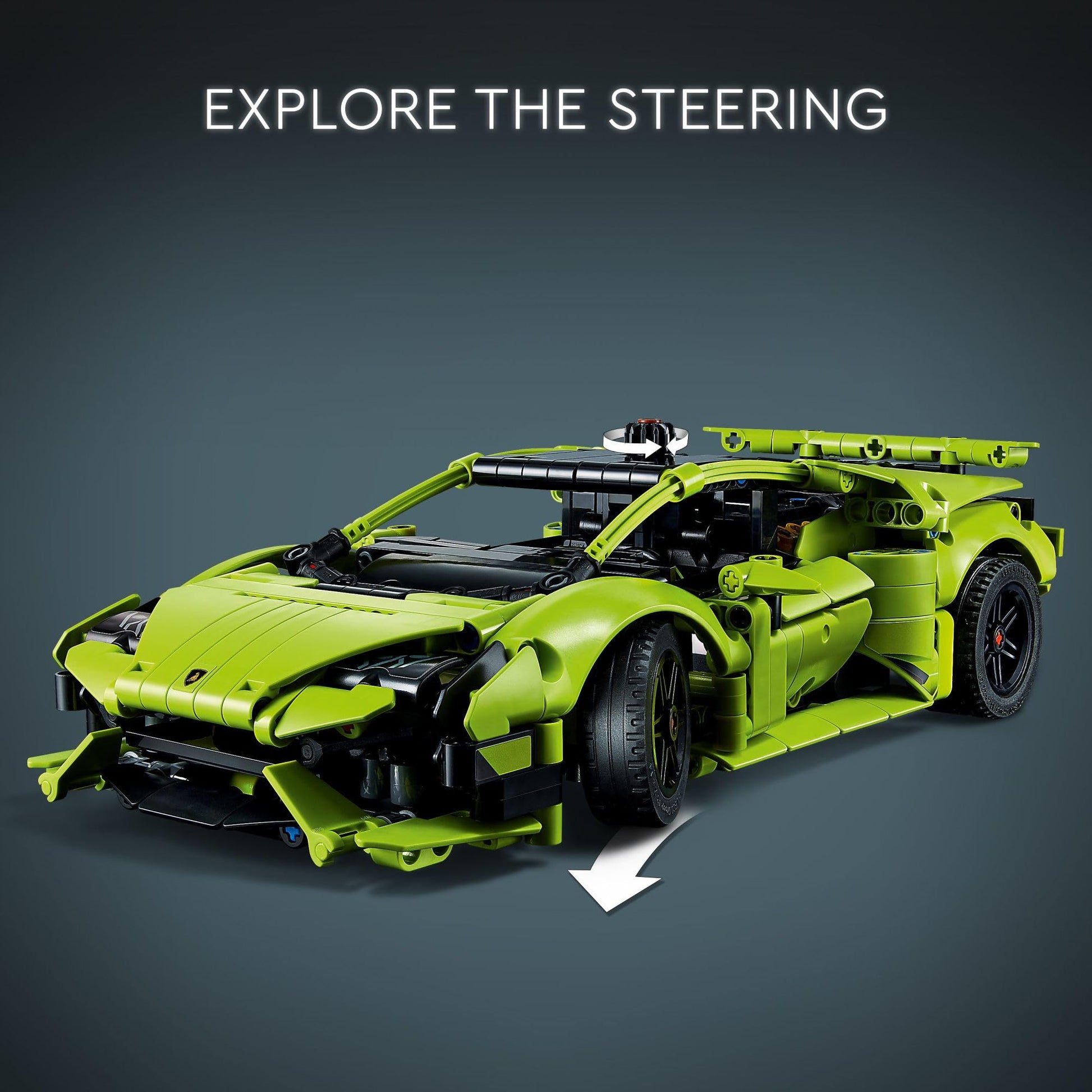 LEGO Technic Lamborghini Huracán Tecnica Advanced Sports Car Building Kit for Kids Ages 9 and up Who Love Engineering and Collecting Exotic Sports Car