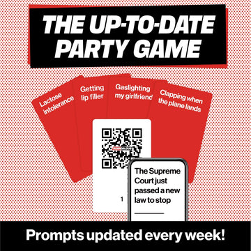 OFF TOPIC Scandalous Card Game for Adults - The Always Up-to-Date Adult Party Game - Hilarious Adult Game with Content Updated Weekly for Never-Ending