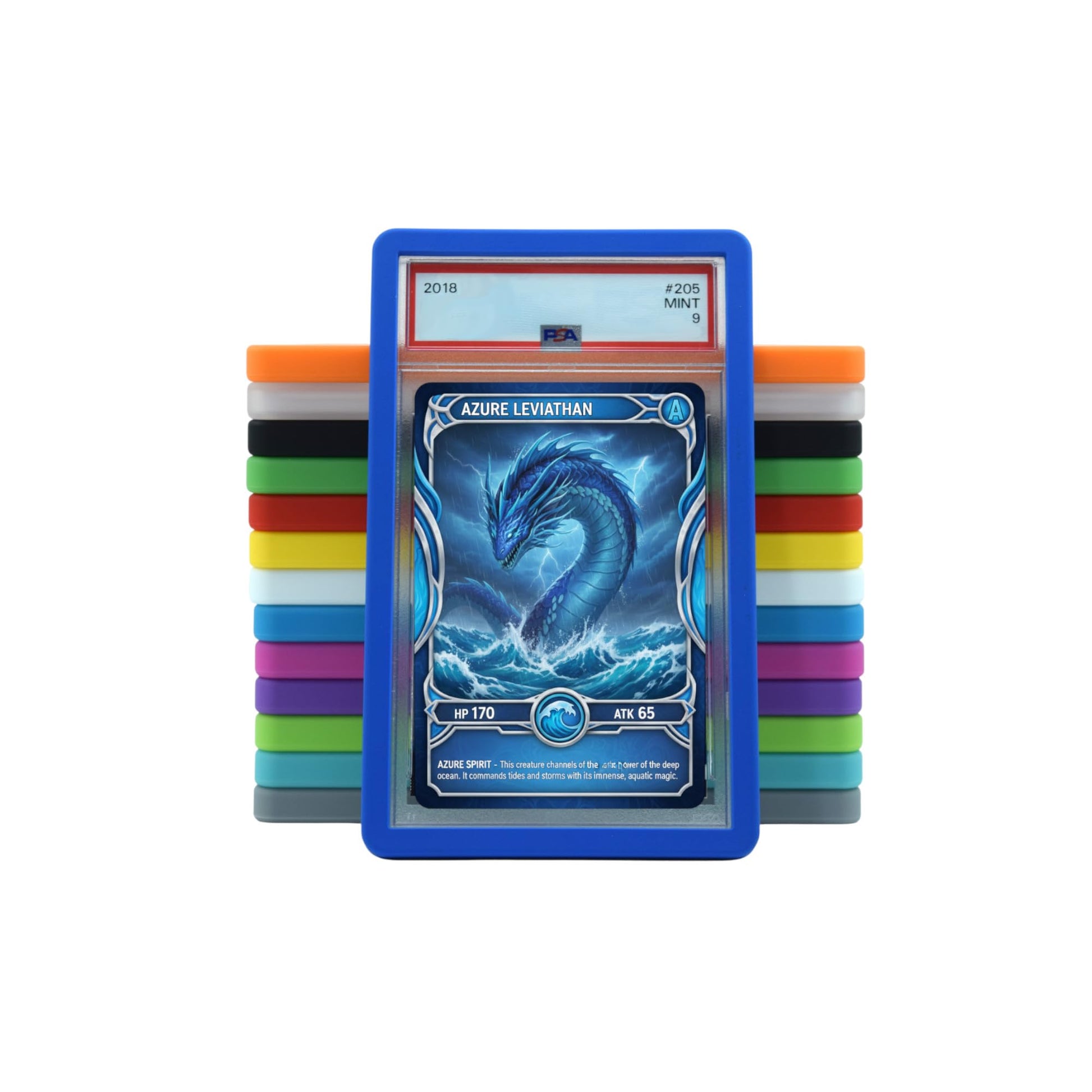 ProGuard Cards PSA Slab Guard Bumper for Standard PSA Graded Cards | Strong TPU, Exact Fit, Snap Tight Protection | Shock Absorption | Matte Finish