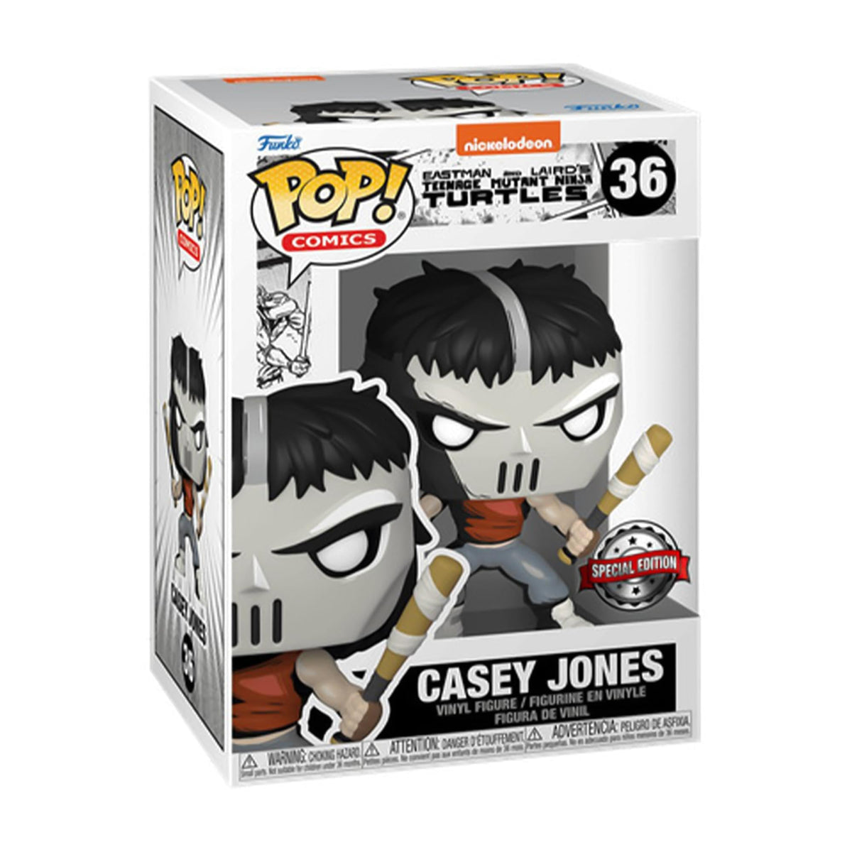 TMNT Funko POP Vinyl Figure | Casey Jones PX Exclusive