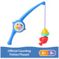Ms. Rachel Official Counting Fishes Playset with 5 Floatable Toy Fish, Educational Toys & Toddler Toys for Girls & Boys Ages 2-3+ Years