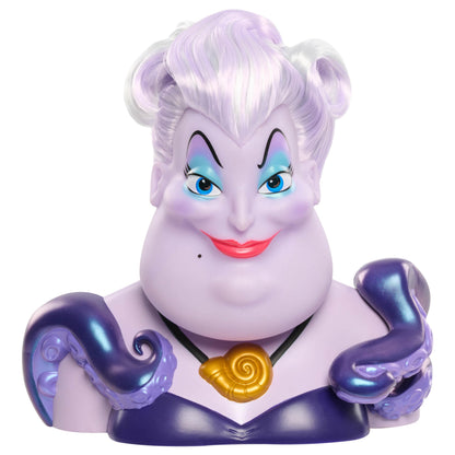 Disney Villains Fierce 'N Fun Ursula 10-inch Styling Head, 16-Pieces, Pretend Play, Kids Toys for Ages 3 Up, Amazon Exclusive by Just Play