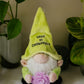 Punchkins Gnome Flower Plushie - What in Carnation for Plant Lovers Decor Plush