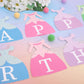 Princess Dress Happy Birthday Banner - Princess Birthday Party Decorations,Gril First/1st Party Bunting,Photo Prop Banner (Princess-1)