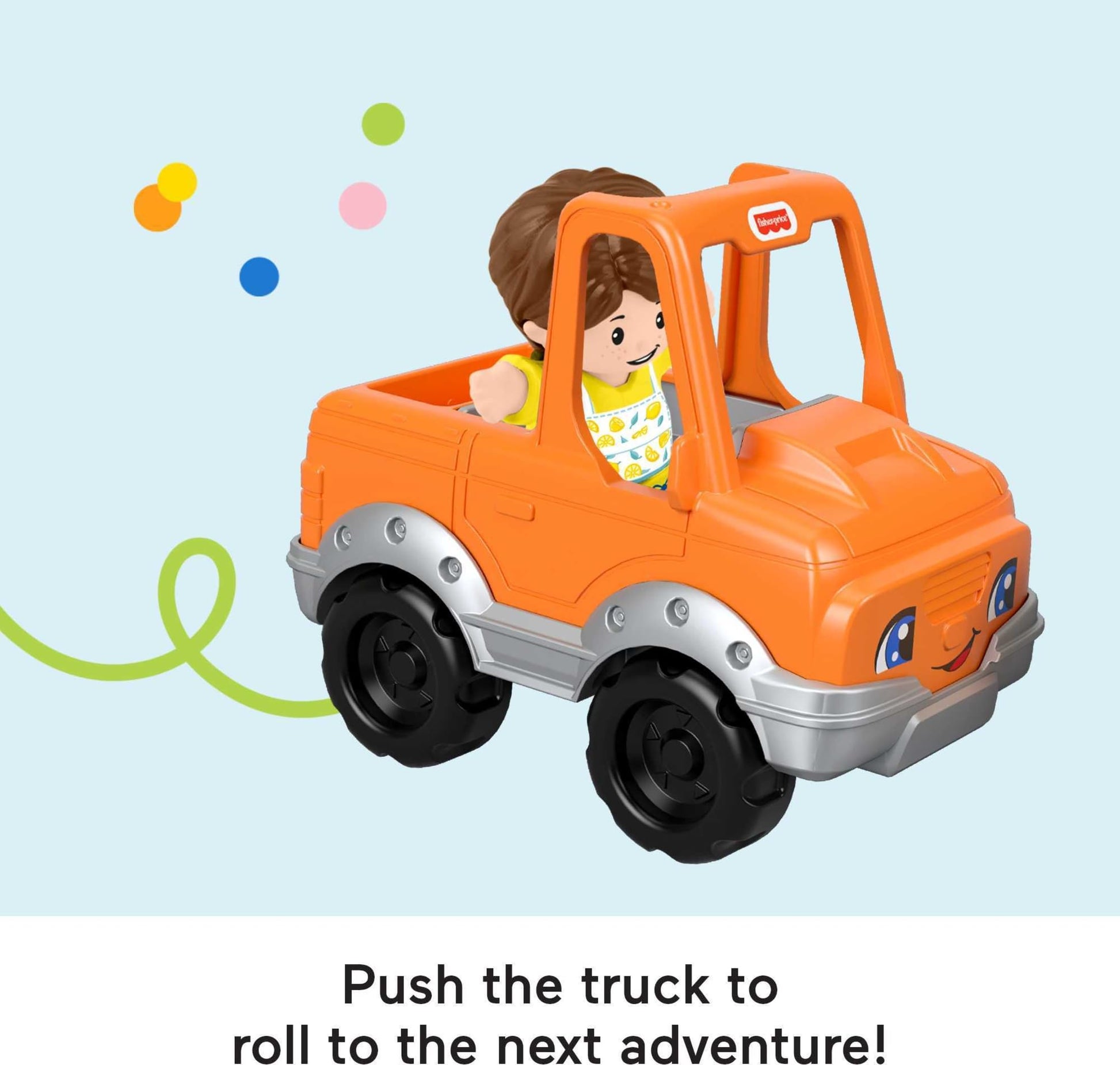 Fisher-Price Little People Toddler Learning Toy Caring for Animals Farm Playset with Smart Stages for Pretend Play Kids (Lemonade Stand)