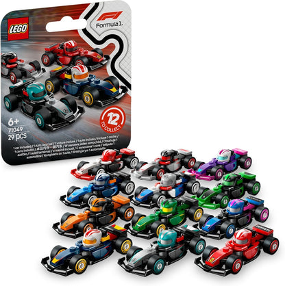 LEGO 71049 F1 Collectible Race Cars Random Set of 1 Race Car - Uus.