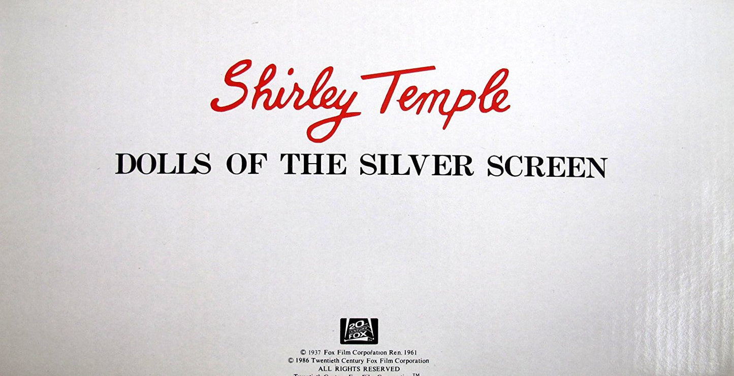 Shirley Temple "Wee Willie Winkie" Porcelain Doll 14" Dolls of The Silver Screen (1986 Danbury Mint)