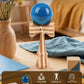 RQN Professional Bamboo Kendama 2 Pack - Full Size Wood Japanese Ball and Cup Toy, Hand-Eye Coordination Trainer & Mindful Gift, Extra String Included