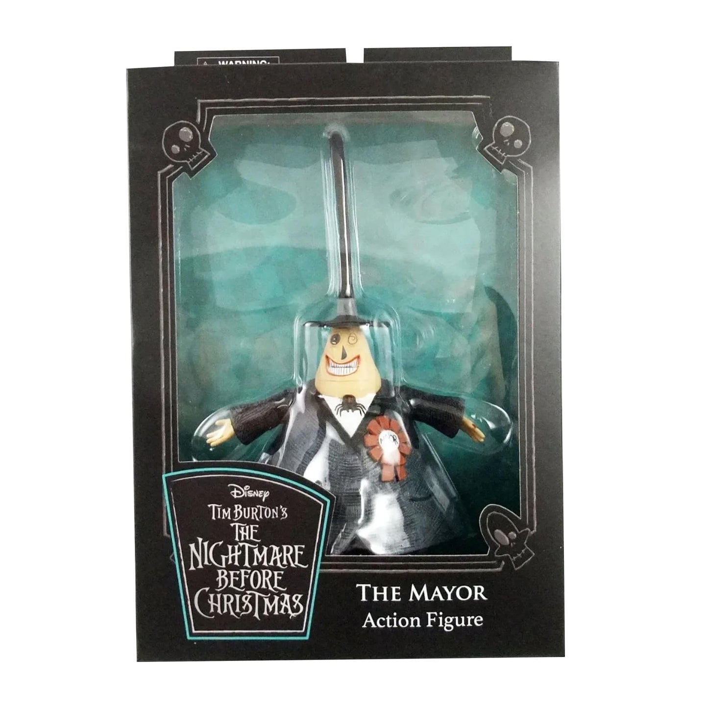 Diamond Select Toys The Nightmare Before Christmas Best of Series: Mayor Action Figure, Multicolor
