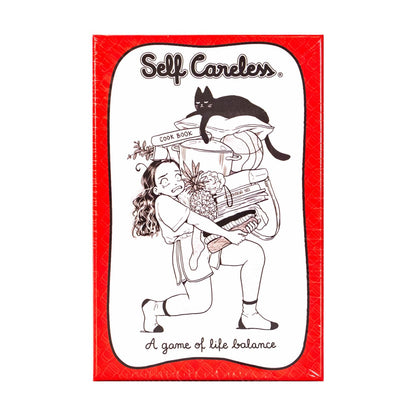 Jason Anarchy Games Self Careless Card Game - Relatable Humor - Cassandra Comics - 1 to 2 Players - Casual Card Game - Game of Life Balance