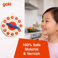 Goki Wooden Learning Clock for Kids - Educational Telling Time Teaching Clock for Toddlers & Kindergarten - Wooden Learning Toys I Toddler Educational