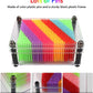 ZZF-LYA 3D Pin Art Toy - Unique Plastic Colorful Pin Art Board for Kids, 3.7 * 5''Desk Board Game Inspire Imagination 3D Pin Impression Sculpture