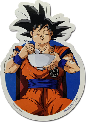 Dragon Ball Super- Goku Feast Sticker 4" H