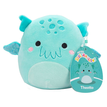 Squishmallows Original 5-Inch Theotto The Cthulhu - Official Jazwares Little Plush - Collectible Soft & Squishy Mini Stuffed Animal Toy - Stocking